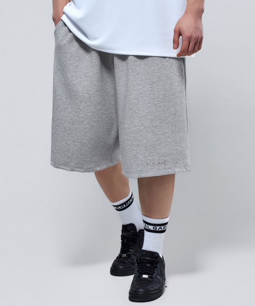 PHYSICAL GARMENTS（フィジカルガーメンツ）の「P2627 ガンヨンテンション切り替えバミューダパンツ [2COLOR]（その他パンツ・メンズ・グレー/ブラック・LARGE/XX-LARGE）」の4枚目の写真