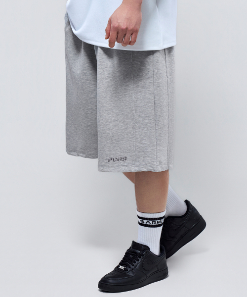 PHYSICAL GARMENTS（フィジカルガーメンツ）の「P2627 ガンヨンテンション切り替えバミューダパンツ [2COLOR]（その他パンツ・メンズ・グレー/ブラック・LARGE/XX-LARGE）」の5枚目の写真