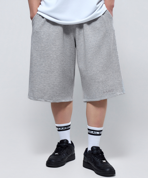 PHYSICAL GARMENTS（フィジカルガーメンツ）の「P2627 ガンヨンテンション切り替えバミューダパンツ [2COLOR]（その他パンツ・メンズ・グレー/ブラック・LARGE/XX-LARGE）」の6枚目の写真