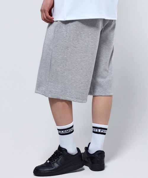 PHYSICAL GARMENTS（フィジカルガーメンツ）の「P2627 ガンヨンテンション切り替えバミューダパンツ [2COLOR]（その他パンツ・メンズ・グレー/ブラック・LARGE/XX-LARGE）」の9枚目の写真