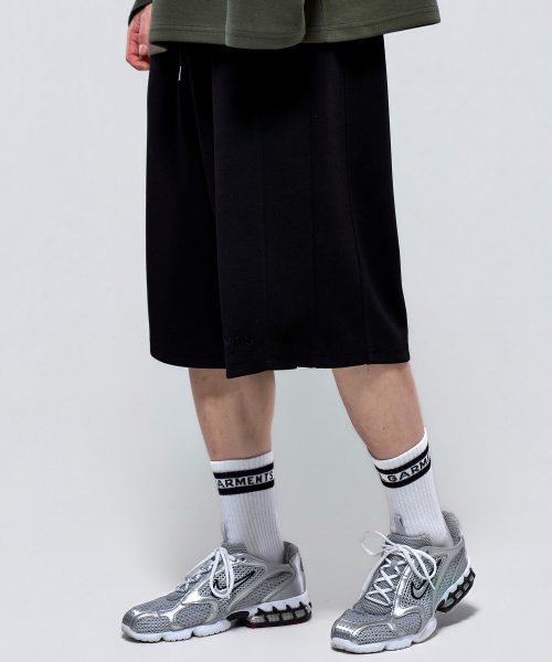 PHYSICAL GARMENTS（フィジカルガーメンツ）の「P2627 ガンヨンテンション切り替えバミューダパンツ [2COLOR]（その他パンツ・メンズ・グレー/ブラック・LARGE/XX-LARGE）」の10枚目の写真