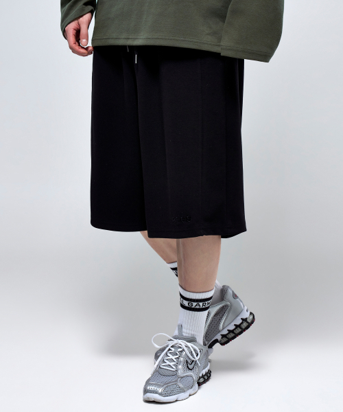 PHYSICAL GARMENTS（フィジカルガーメンツ）の「P2627 ガンヨンテンション切り替えバミューダパンツ [2COLOR]（その他パンツ・メンズ・グレー/ブラック・LARGE/XX-LARGE）」の11枚目の写真