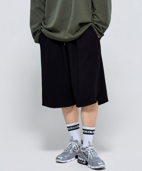 PHYSICAL GARMENTS（フィジカルガーメンツ）の「P2627 ガンヨンテンション切り替えバミューダパンツ [2COLOR]（その他パンツ・メンズ・グレー/ブラック・LARGE/XX-LARGE）」の12枚目の写真
