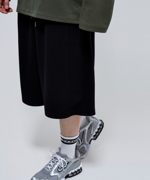 PHYSICAL GARMENTS（フィジカルガーメンツ）の「P2627 ガンヨンテンション切り替えバミューダパンツ [2COLOR]（その他パンツ・メンズ・グレー/ブラック・LARGE/XX-LARGE）」の15枚目の写真