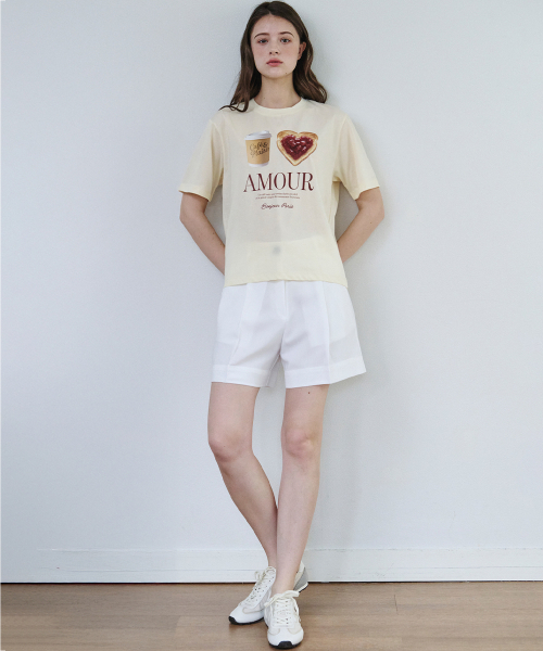 MALOUPE(マロップ)の「5218 アモールグラフィックTシャツ(イエロー)(Tシャツ/カットソー・レディース・イエロー・FREE)」の10枚目の写真