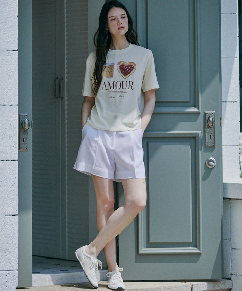 MALOUPE(マロップ)の「5218 アモールグラフィックTシャツ(イエロー)(Tシャツ/カットソー・レディース・イエロー・FREE)」の12枚目の写真