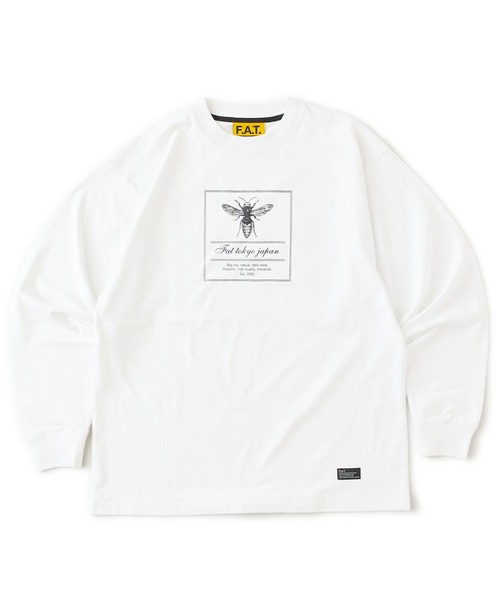 FAT(エフエイティー)の「BEEBOX L(Tシャツ/カットソー・メンズ・イエロー/ホワイト/ブラック/グリーン・SKINNY(L)/JUMBO(XXL)/TITCH(M)/FAT(XL))」の1枚目の写真