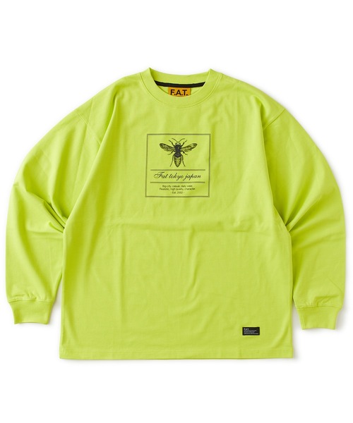 FAT(エフエイティー)の「BEEBOX L(Tシャツ/カットソー・メンズ・イエロー/ホワイト/ブラック/グリーン・SKINNY(L)/JUMBO(XXL)/TITCH(M)/FAT(XL))」の3枚目の写真