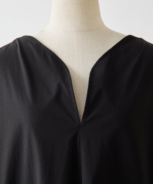 ear PAPILLONNER(イアパピヨネ)の「ハートネック袖タックワンピース【SUM1 STYLE】(ワンピース・レディース・ライトベージュ/ブラック・FREE)」の17枚目の写真