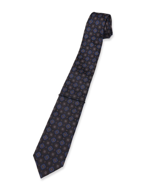 Jieda（ジエダ）の「JIEDA DECONSTRUCTED TIE（ネクタイ・メンズ・ネイビー/ブラック・ONESIZE）」の2枚目の写真