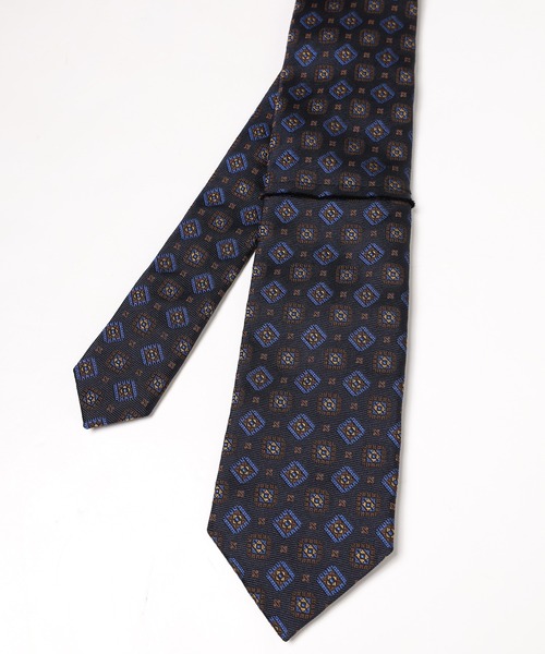 Jieda（ジエダ）の「JIEDA DECONSTRUCTED TIE（ネクタイ・メンズ・ネイビー/ブラック・ONESIZE）」の6枚目の写真