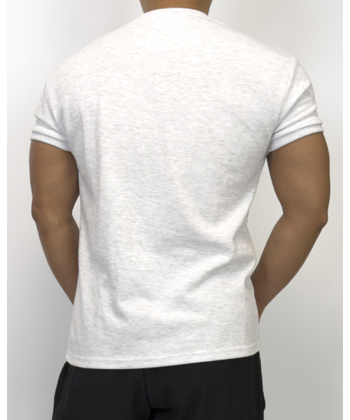 PACIENCIA(パシエンシア)の「ソリッドグリップスリムフィット半袖ライトグレー(Tシャツ/カットソー・メンズ・その他・LARGE/X-LARGE/XX-LARGE)」の6枚目の写真