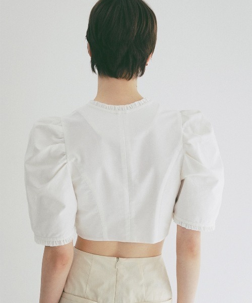 CLANE/クラネ/RIBBON SHORT BLOUSE（シャツ/ブラウス）｜CLANE（クラネ