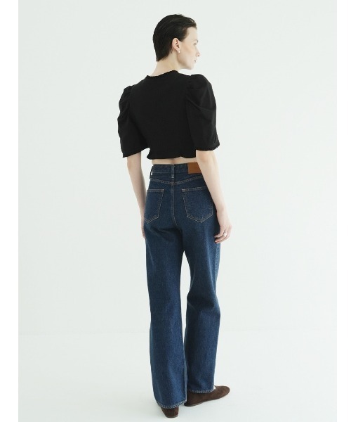 CLANE(クラネ)の「CLANE/クラネ/RIBBON SHORT BLOUSE(シャツ/ブラウス・レディース・ブラック/ホワイト・1)」の19枚目の写真
