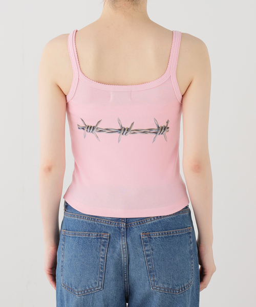 Oriens JOURNAL STANDARD(オリエンス ジャーナルスタンダード)の「【HOLECO/ホレコ】 Dango Camisole(CREEP/PINK)(キャミソール・レディース・ピンク・FREE)」の6枚目の写真