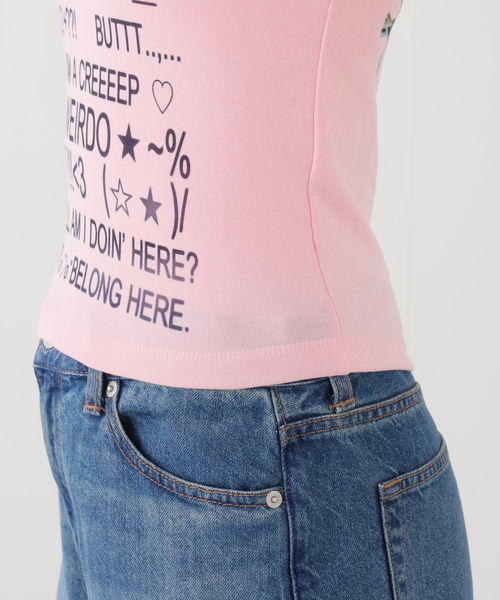 Oriens JOURNAL STANDARD(オリエンス ジャーナルスタンダード)の「【HOLECO/ホレコ】 Dango Camisole(CREEP/PINK)(キャミソール・レディース・ピンク・FREE)」の8枚目の写真