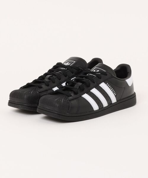 adidas(アディダス)の「adidas Originals/アディダス オリジナルス/SUPERSTAR SQ W(スニーカー・レディース・ブラック・24.0cm/24.5cm/23.5cm/23.0cm)」の3枚目の写真