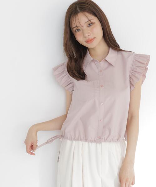 PROPORTION BODY DRESSING(プロポーションボディドレッシング)の「バルーンスリーブブラウス / 1216210702(シャツ/ブラウス・レディース・ホワイト/ブルー/ピンク・FREE)」の3枚目の写真