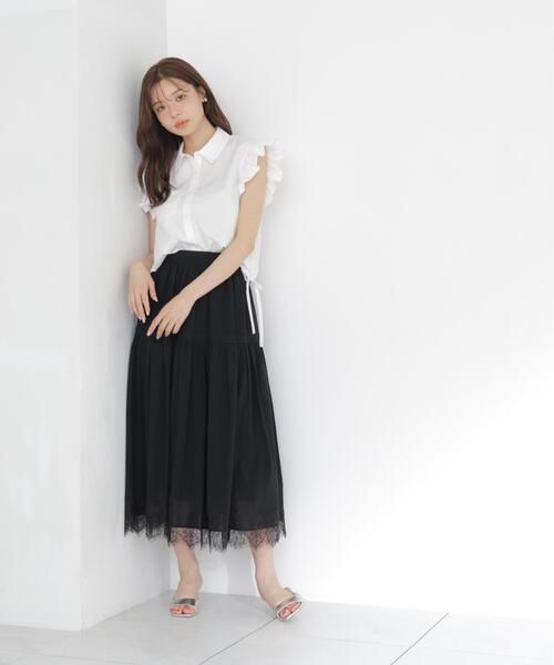 PROPORTION BODY DRESSING(プロポーションボディドレッシング)の「バルーンスリーブブラウス / 1216210702(シャツ/ブラウス・レディース・ホワイト/ブルー/ピンク・FREE)」の7枚目の写真
