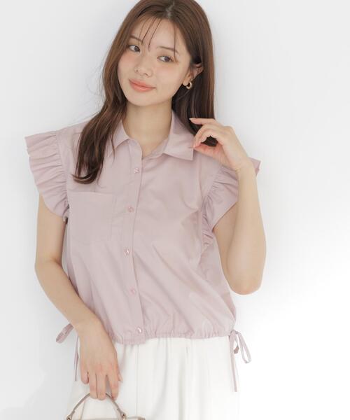 PROPORTION BODY DRESSING(プロポーションボディドレッシング)の「バルーンスリーブブラウス / 1216210702(シャツ/ブラウス・レディース・ホワイト/ブルー/ピンク・FREE)」の18枚目の写真