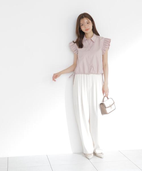 PROPORTION BODY DRESSING(プロポーションボディドレッシング)の「バルーンスリーブブラウス / 1216210702(シャツ/ブラウス・レディース・ホワイト/ブルー/ピンク・FREE)」の22枚目の写真