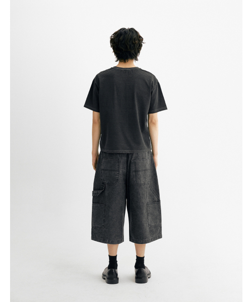THEN OUR(デンアワー)の「ウォッシュドカーペンターバミューダパンツ(ブラック)(その他パンツ・メンズ・その他・MEDIUM/LARGE/X-LARGE)」の9枚目の写真