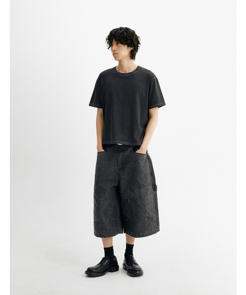 THEN OUR(デンアワー)の「ウォッシュドカーペンターバミューダパンツ(ブラック)(その他パンツ・メンズ・その他・MEDIUM/LARGE/X-LARGE)」の12枚目の写真