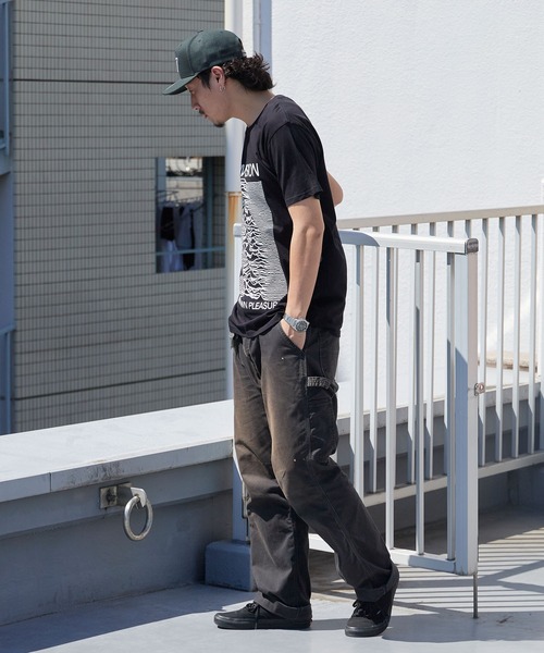 ROOPTOKYO(ループトウキョウ)の「Joy Division/ジョイ・ディヴィジョン Unknown Pleasures - Tee バンドTシャツ プリントTシャツ 半袖 クルーネック ロック ストリート メンズ レディース 秋 秋服 2026年秋冬(Tシャツ/カットソー・メンズ・ブラック・S/M/L/XL)」の8枚目の写真