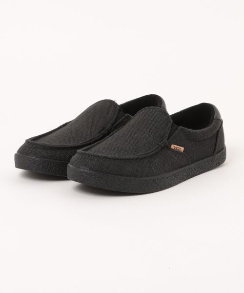 VANS(バンズ)の「VANS ヴァンズ WOODY ウッディー V3760 BLACK/BLACK(スニーカー・メンズ・ブラック・10h/10/9h/9/8h/8/7h/11)」の1枚目の写真