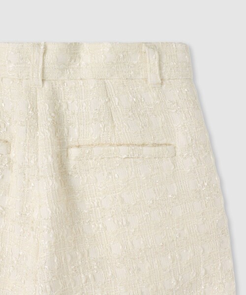 ANAYI(アナイ)の「ヴィシーチェックツイードパンツ〈セットアップ対応商品〉(その他パンツ・レディース・ネイビー/アイボリー・38/36)」の15枚目の写真
