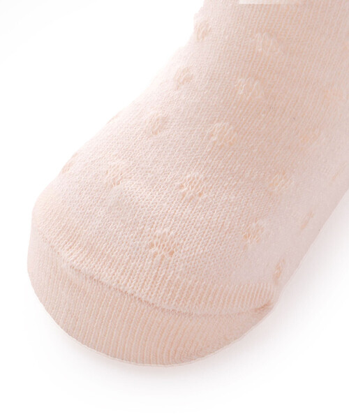 SLAP SLIP BABY(スラップスリップベビー)の「立体花モチーフソックスベビー(9~12cm)(ベビーシューズ/ベビーソックス・キッズ・ホワイト/ピンク・FREE)」の10枚目の写真