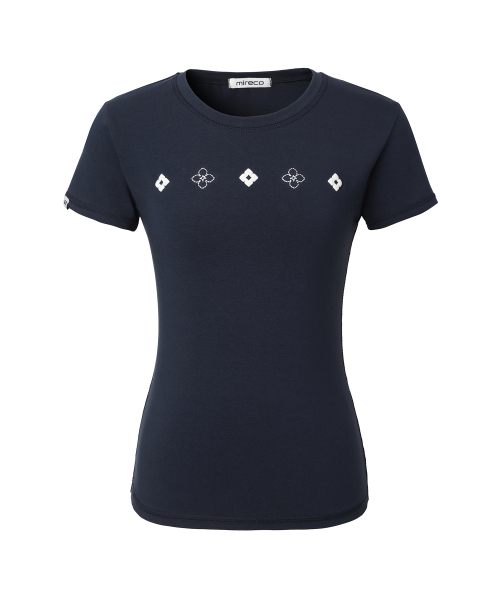 MIRECO（ミレコ）の「IKEBANA T NAVY（Tシャツ/カットソー・レディース・その他・FREE）」の4枚目の写真