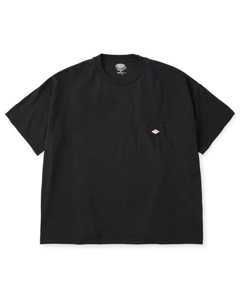 DANTON(ダントン)の「Women’s Short Sleeve Pocket T-Shirt(Tシャツ/カットソー・レディース・ダークグレー/ブラウン/ブラック/ダークグリーン/ホワイト系その他5/パープル/ホワイト・XS/M/S)」の4枚目の写真