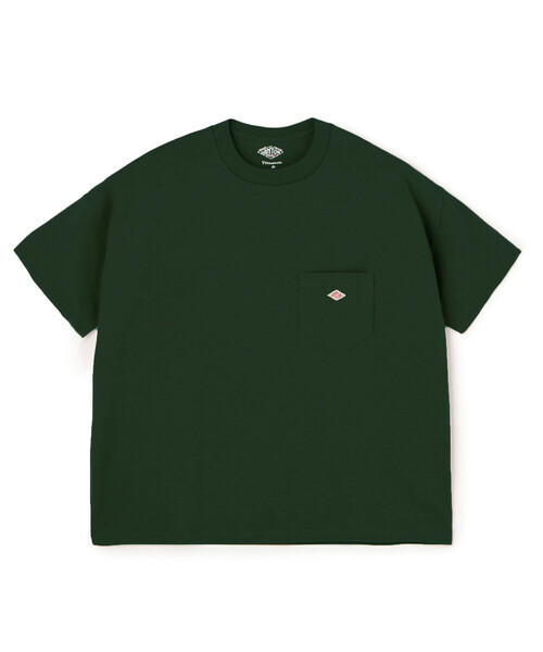 DANTON(ダントン)の「Women’s Short Sleeve Pocket T-Shirt(Tシャツ/カットソー・レディース・ダークグレー/ブラウン/ブラック/ダークグリーン/ホワイト系その他5/パープル/ホワイト・XS/M/S)」の6枚目の写真
