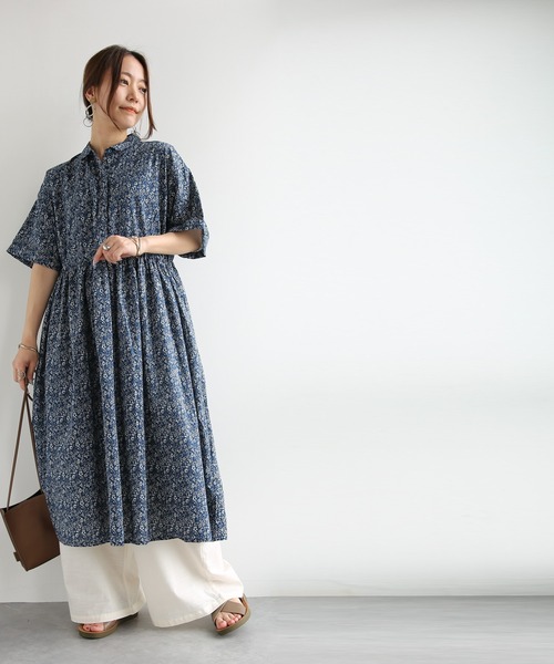 and it_(アンドイット)の「コットンスラブワイドパンツ(その他パンツ・レディース・ブラック/ダークベージュ/アイボリー・M-L)」の6枚目の写真