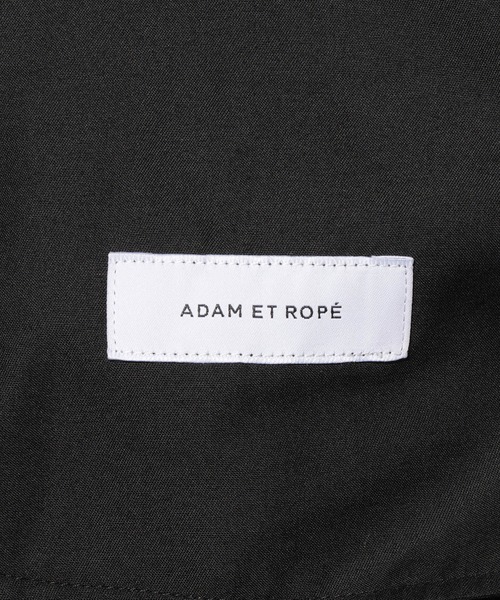 ADAM ET ROPE'(アダムエロペ)の「ソフトサーモ ノープリーツ ストレートスラックス(スラックス・メンズ・ブラック/ベージュ系その他・L/M)」の13枚目の写真