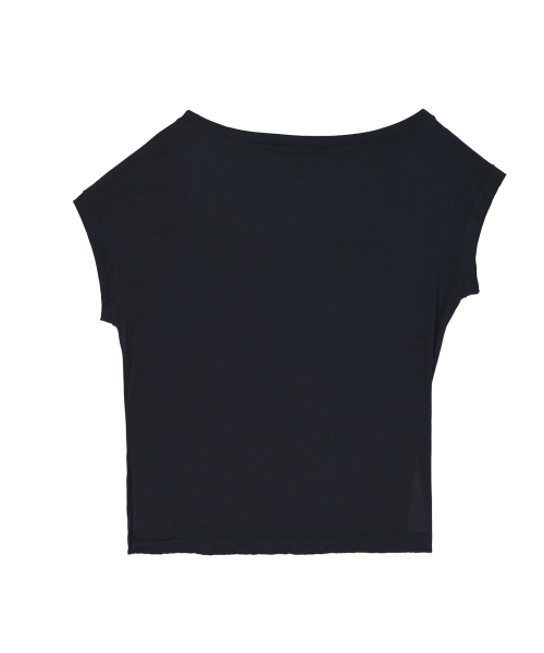 NICK&NICOLE（ニックアンドニコール）の「LETTERING OFF SHOULDER TOP_NAVY（Tシャツ/カットソー・レディース・その他・FREE）」の5枚目の写真