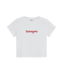 Bitty Logo T-shirt Red
