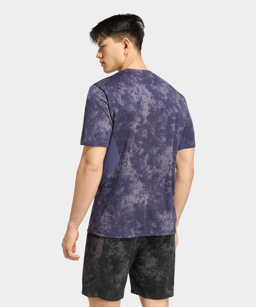 adidas(アディダス)の「トレーニング AOP Tシャツ / アディダス adidas(Tシャツ/カットソー・メンズ・ブルー・XX-LARGE/3XL/LARGE/MEDIUM/SMALL/X-LARGE/X-SMALL)」の2枚目の写真
