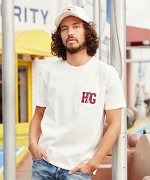 HYSTERIC GLAMOUR | HG COLLEGE pt ポケ付T-SH(Tシャツ/カットソー)