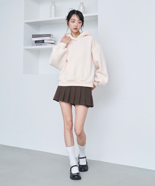 Lallana（ララーナ）の「Cherie de Lallana lace hoodie/シェリードゥララーナ レースフーディー（パーカー・レディース・アイボリー/グレー/ベビーピンク・FREE）」の20枚目の写真