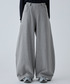 VELNUS（ベルナス）の「【VELNUS】Curved Design Wide Sweatpants/カーブデザイン ワイドスウェットパンツ（スウェットパンツ・L）」