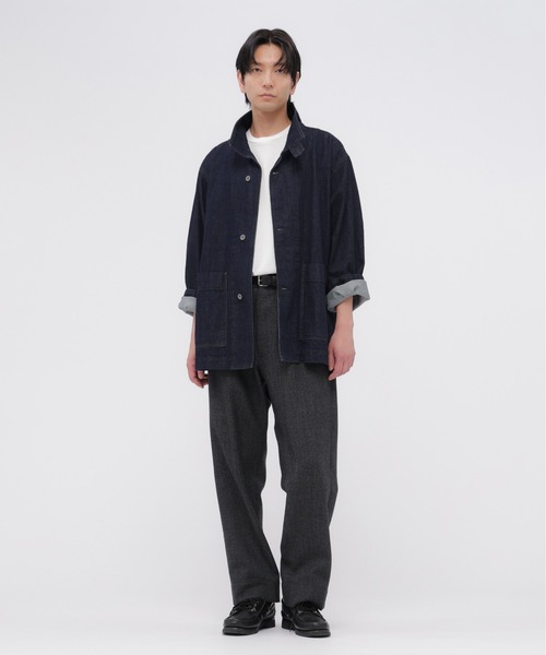 MHL.(エムエイチエル)の「CANTON DENIM(デニムジャケット・メンズ・インディゴブルー・38/40)」の4枚目の写真