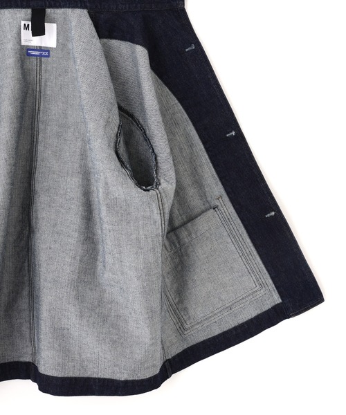 MHL.(エムエイチエル)の「CANTON DENIM(デニムジャケット・メンズ・インディゴブルー・38/40)」の7枚目の写真