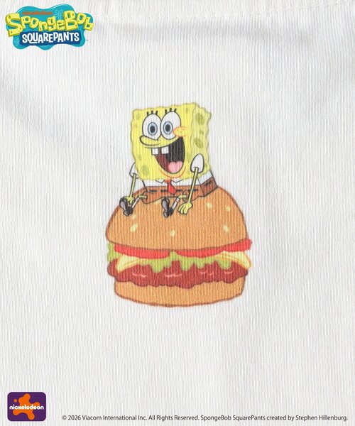 Right-on(ライトオン)の「【スポンジ・ボブ】プリントTシャツ(親子リンク)(Tシャツ/カットソー・レディース・ホワイト系1/イエロー系/ブラック系/ホワイト系3・03/06/05/04)」の13枚目の写真