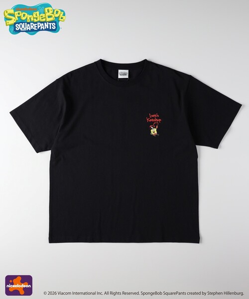Right-on(ライトオン)の「【スポンジ・ボブ】プリントTシャツ(親子リンク)(Tシャツ/カットソー・レディース・ホワイト系1/イエロー系/ブラック系/ホワイト系3・03/06/05/04)」の15枚目の写真
