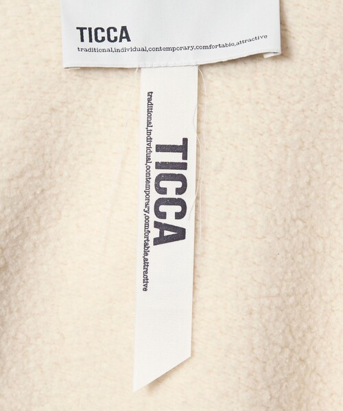 TICCA（ティッカ）の「【別注】＜TICCA for conte＞ジップ パーカー（パーカー・レディース・オフホワイト・FREE）」の10枚目の写真