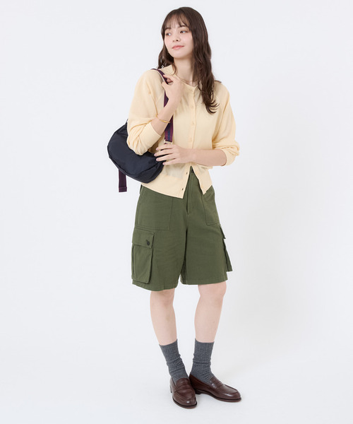 LeSportsac（レスポートサック）の「MED HAMMOCK ADJ BAG ディープシー/パープルネイビーウェビング（ショルダーバッグ・レディース・ブルー・FREE）」の3枚目の写真