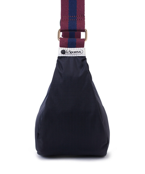 LeSportsac（レスポートサック）の「MED HAMMOCK ADJ BAG ディープシー/パープルネイビーウェビング（ショルダーバッグ・レディース・ブルー・FREE）」の5枚目の写真