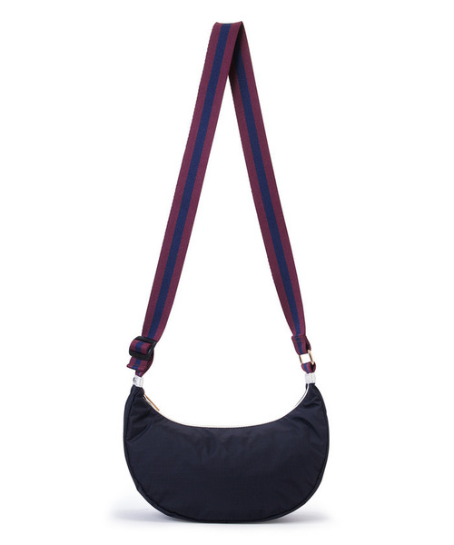 LeSportsac（レスポートサック）の「MED HAMMOCK ADJ BAG ディープシー/パープルネイビーウェビング（ショルダーバッグ・レディース・ブルー・FREE）」の7枚目の写真